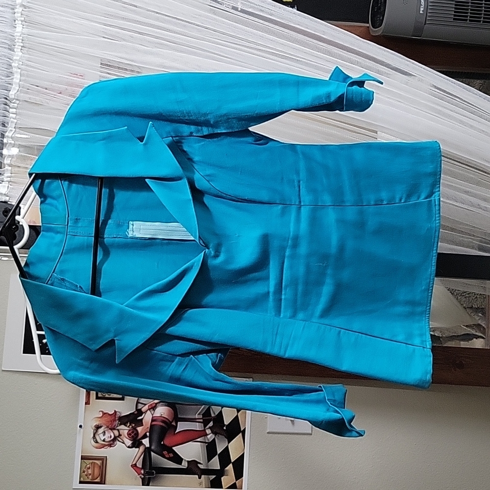 Blue Doris top from pinup girl clothing